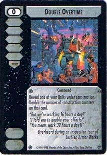 Double Overtime (Promo Card)